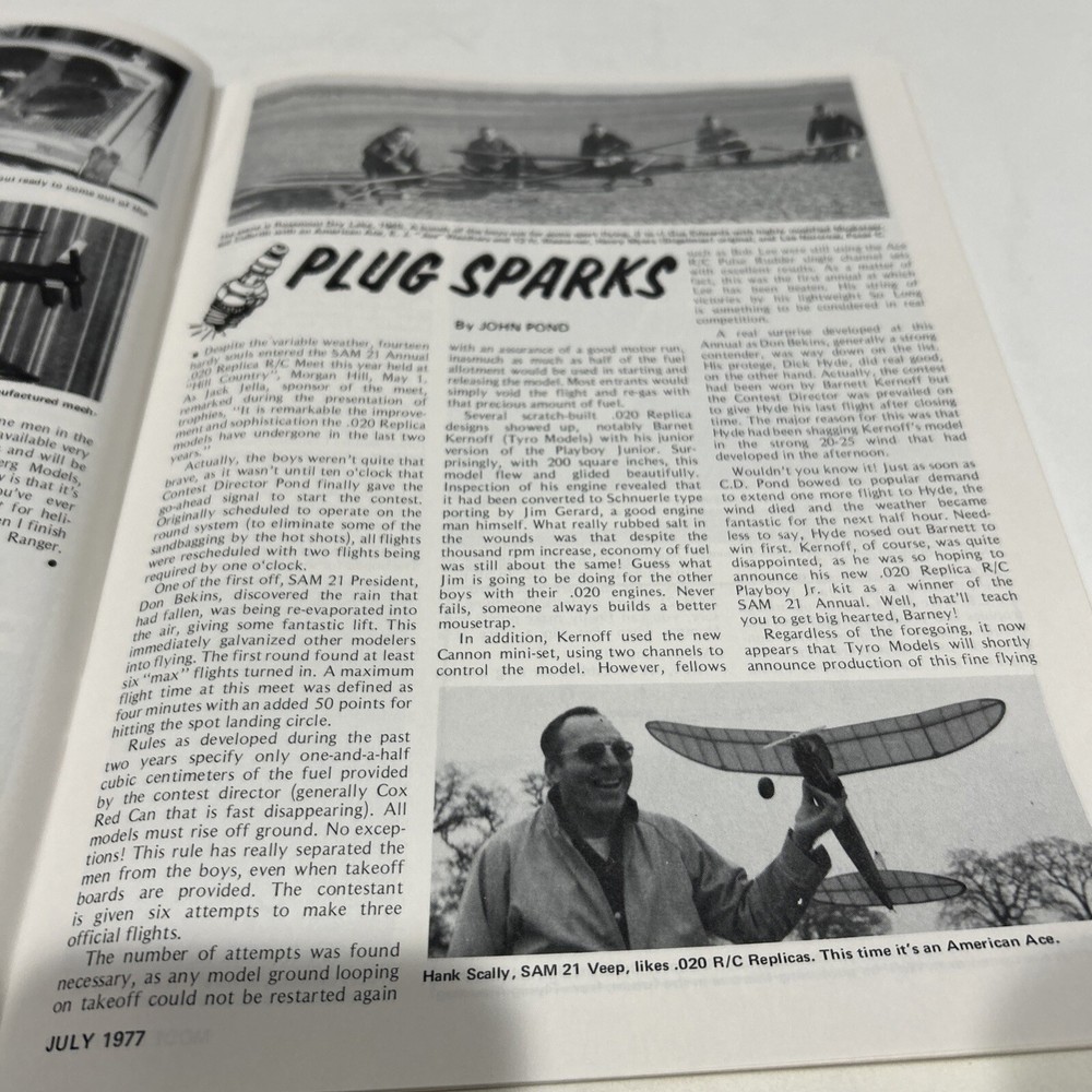 Vintage Model Builder Magazine July 1977