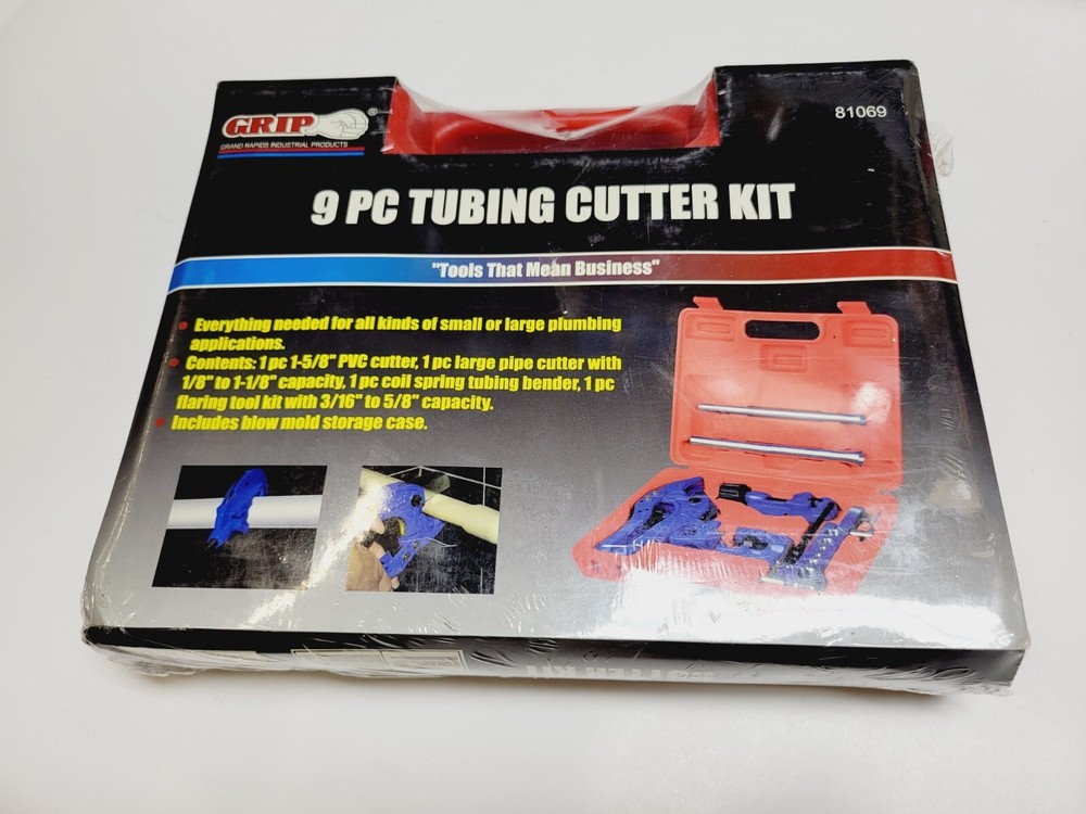 9pc Tubing Cutter Kit