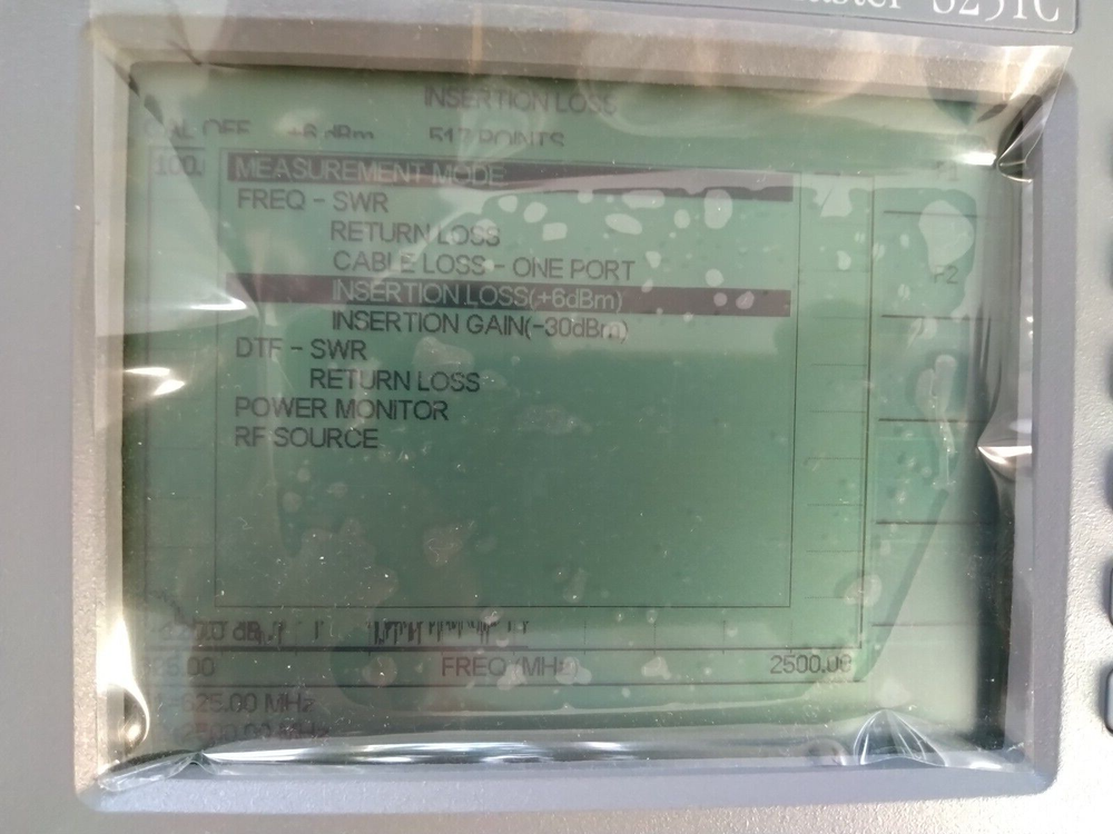Anritsu Site Master S251C Cable & Antenna Analyzer w/ hand bag, ACV adapter