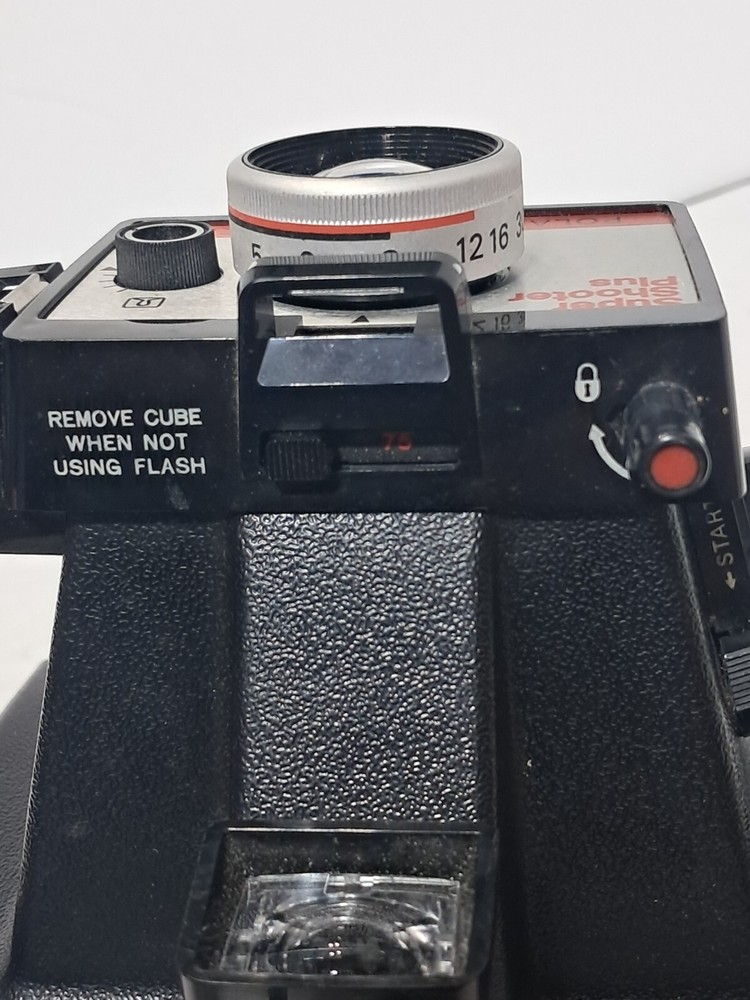 Vintage POLAROID LAND CAMERA Super Shooter Plus (d)