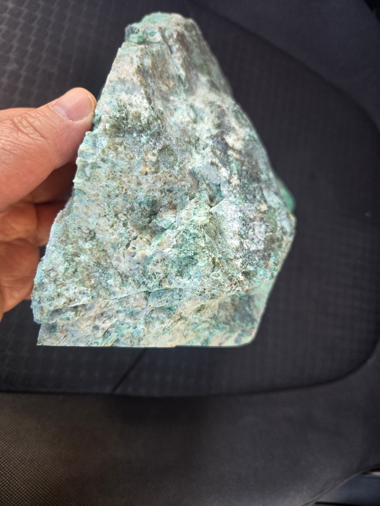 Chrysocolla rough from Mexico. HUGE!