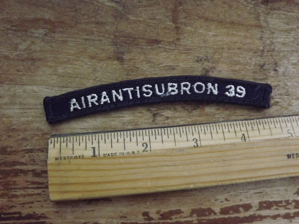 Navy AIRANTISUBRON 39 Tab - INV# C1490
