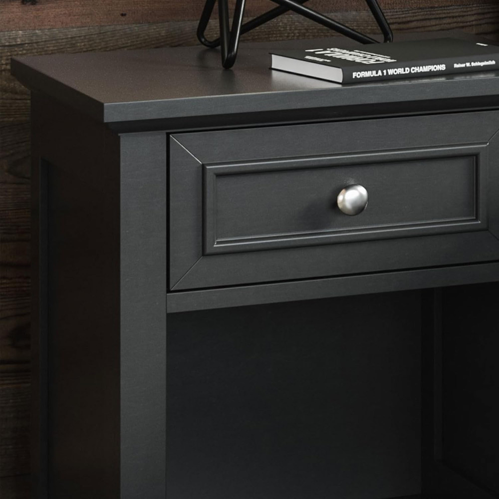 Elegant Black Nightstand from Bedford Collection