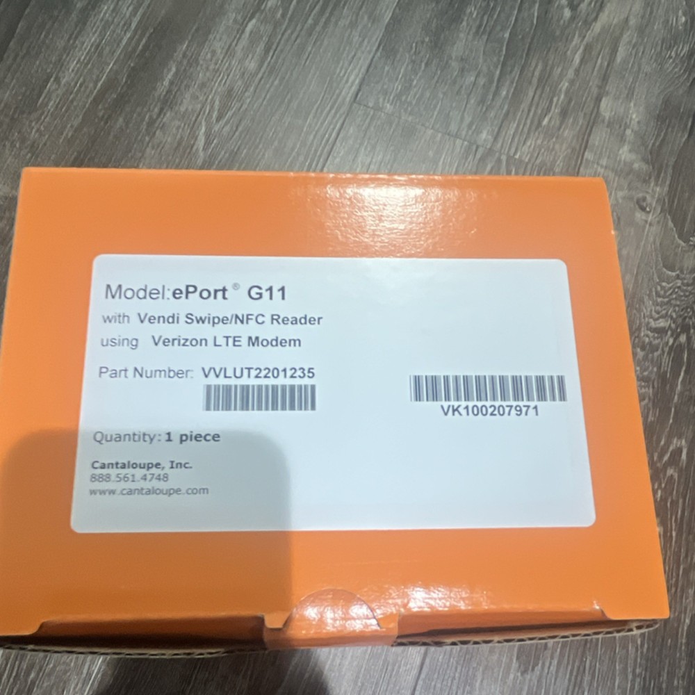 Cantaloupe card reader model: ePort G11