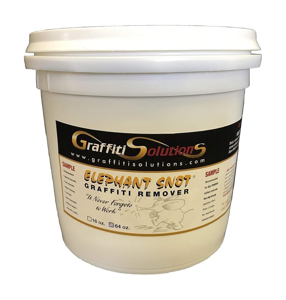 Graffiti Solutions Elephant Snot Graffiti Remover (64 oz) | Biodegradable For...