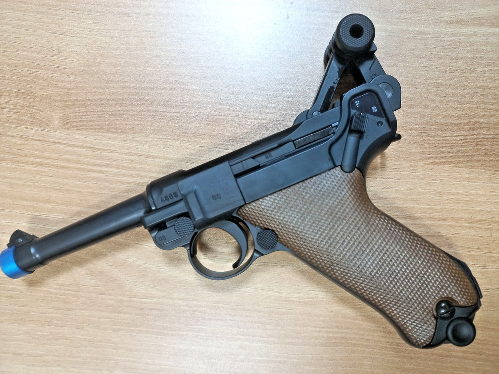 Luger P08 Spring Powered 6mm Toy by Academy