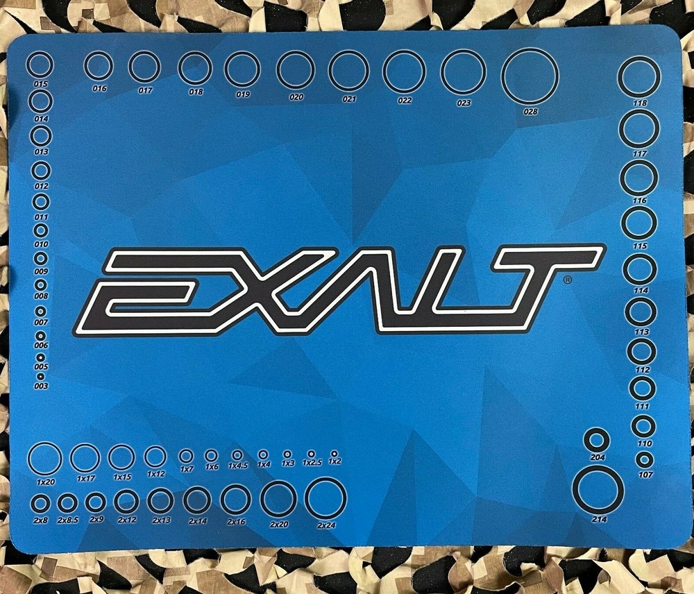 NEW Exalt V2 Paintball Tech Mat - Small - Blue