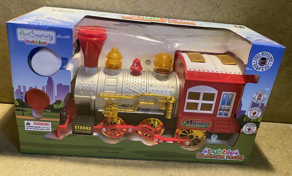 ArtCreativity Bubble Blowing Train