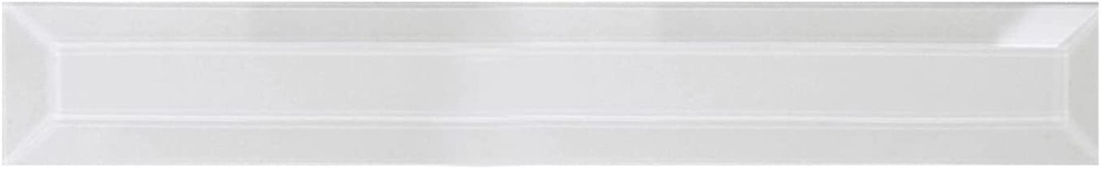 1.5"x 12" Clear Rectangle Glass Bevel 10Pack