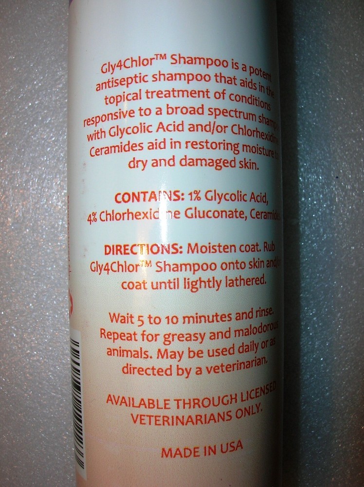 DermaZoo Gly4Chlor Shampoo 8oz