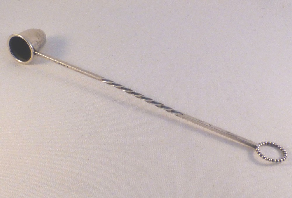 Twist Handle Sterling Candle Snuffer by Randahl