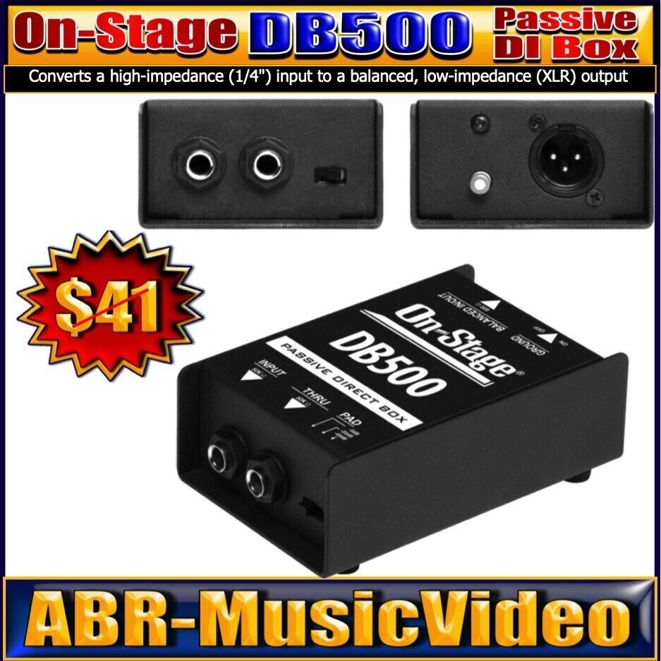 On-Stage DM50 Drum Rim Mic Clip