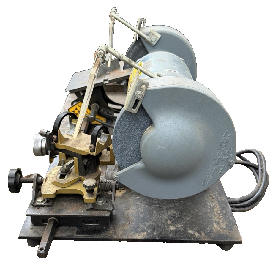 Glendo Sharpening Center Darex Drill Grinding Baldor Grinder Lathe Tool Bit Tabl
