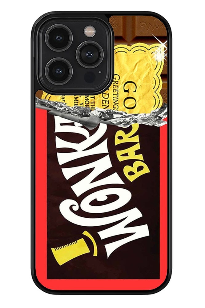 Wonka Bar Golden Ticket Premium Soft Rubber iPhone Case