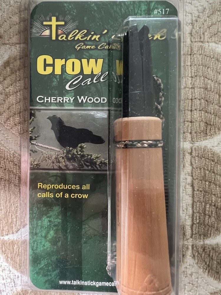 Talkin Stick Game Call Vintage Crow Call