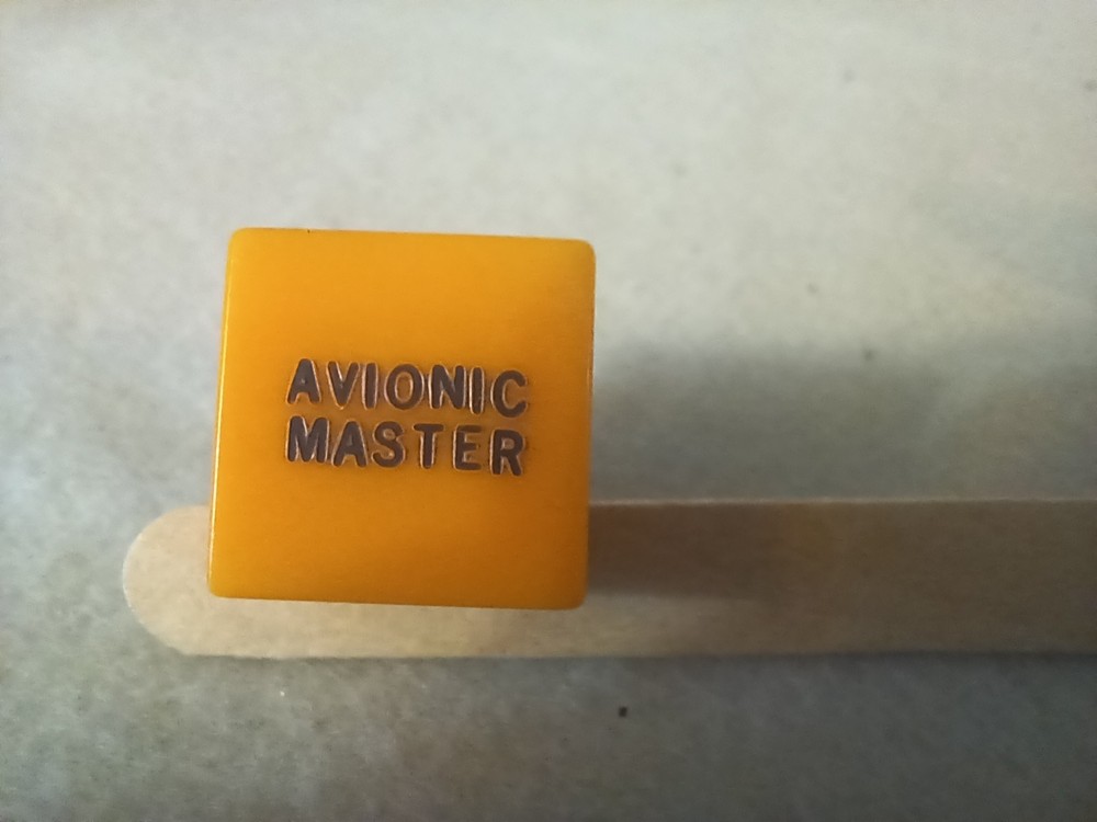 Avionic Master Push Switch