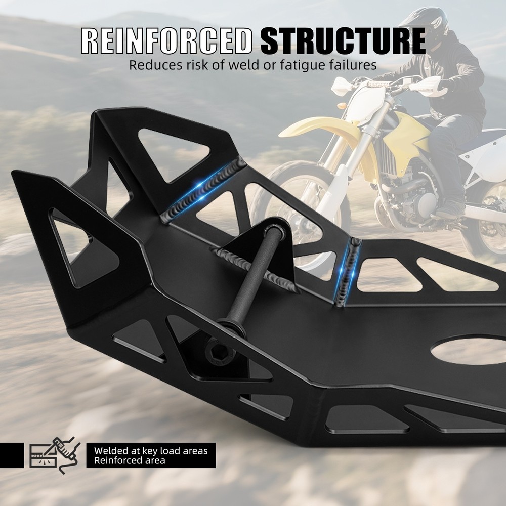 NICECNC Front Skid Plate Engine Guard Protector for Suzuki DR650 1996-2025