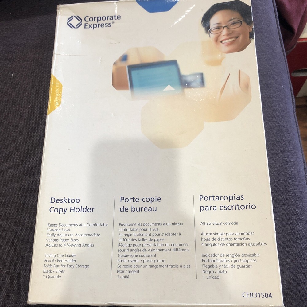 Corporate Express Desktop copy holder