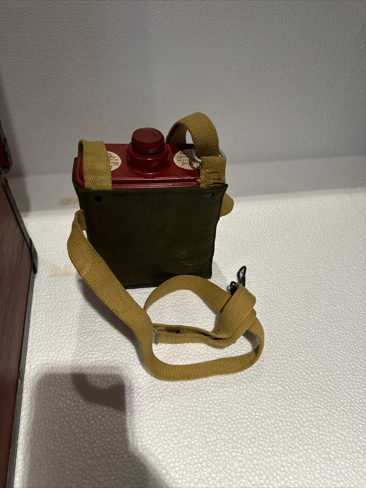 Vintage Mining MSA All Service Gas Mask With Case And Instructions Model 5