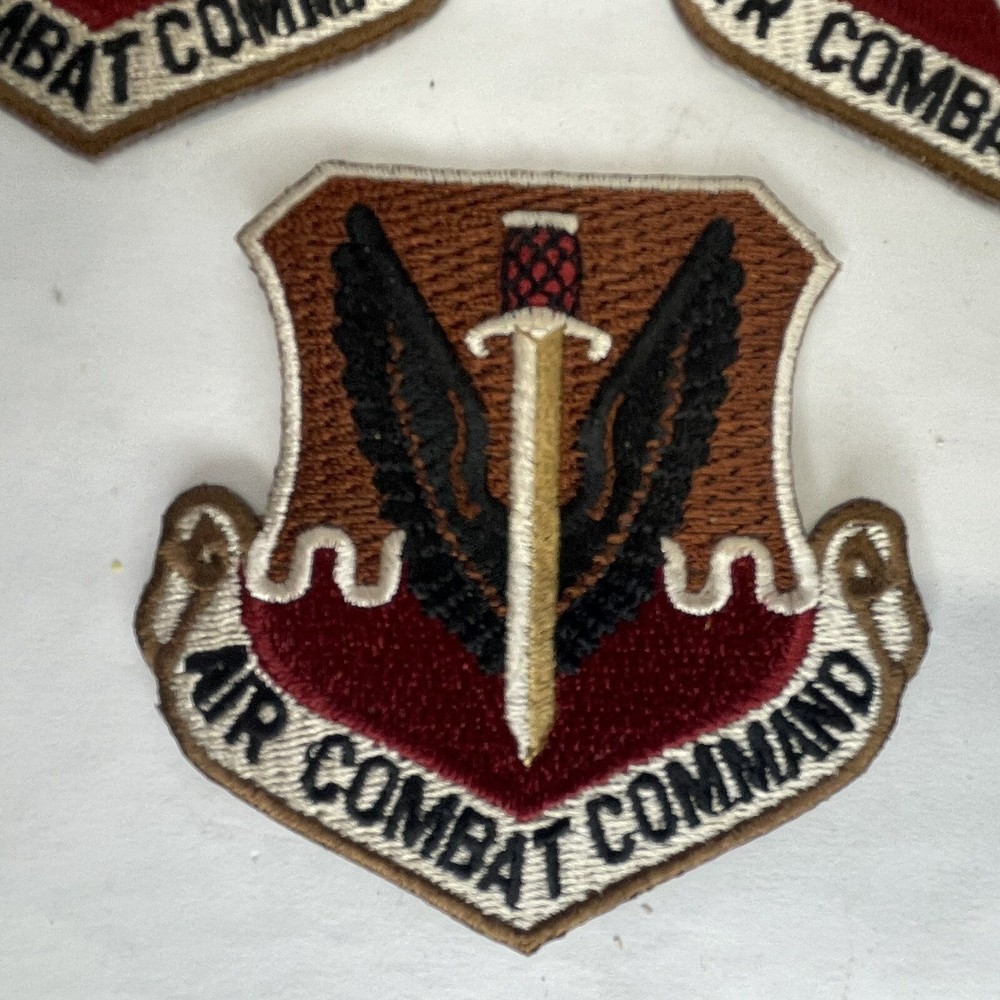 U.S. Air Force Combat Command Patch Lot of 5 New