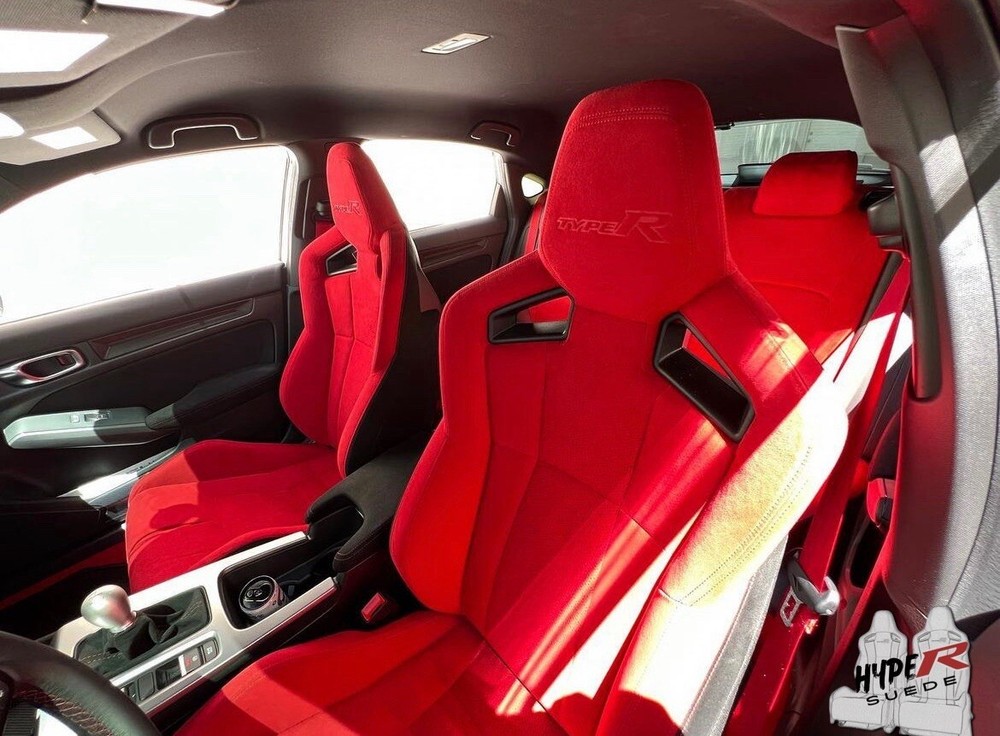 Hyper Suede Rear Seat Covers for 2023-2025 Civic Type R FL5