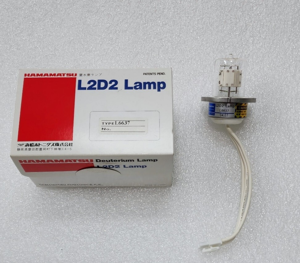 Hamamatsu  L6637  Deuterium Lamp L2D2