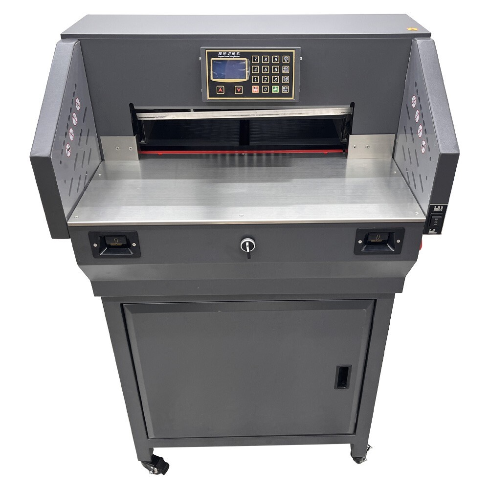 110V Program Control Paper Cutting Machine 19.29" 490mm Electric Paper Cutter US