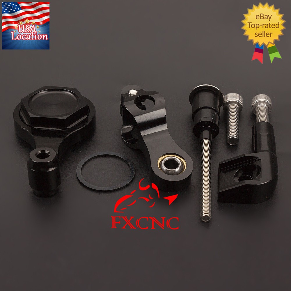 For YZF R1 2006-2016 2008 2012 2014 CNC Steering Damper Bracket Mount Holder