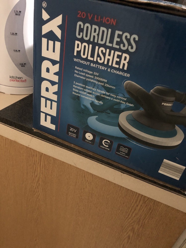 Cordless Polisher & Battery