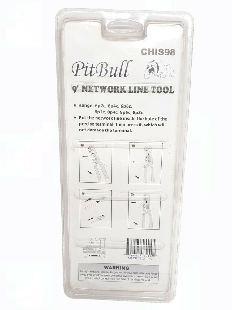 9" Network Line Crimping/Cutting Tool (3-3-2)