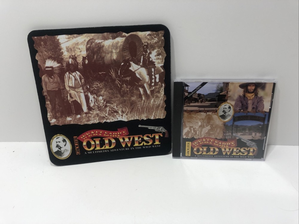 🔥Wyatt Earp’s Old West Pc Game (1994) NEVER PLAYED 🔥