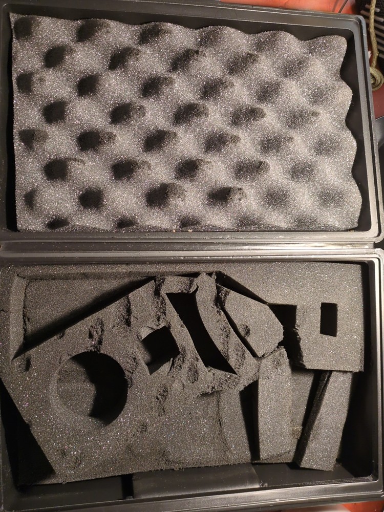 empty case for Quest Electronics Noise Dosimeter - no tools included. bad foam.