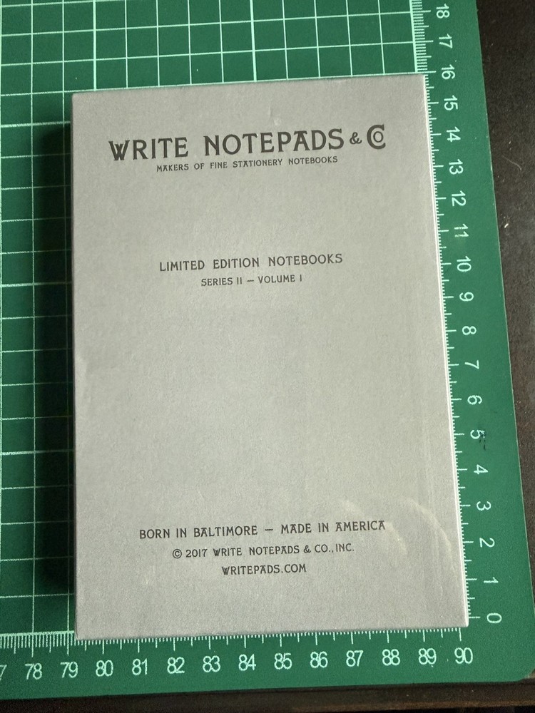 Write Notepads & Co Samuel Morse Limited Edition Notebooks Sealed New