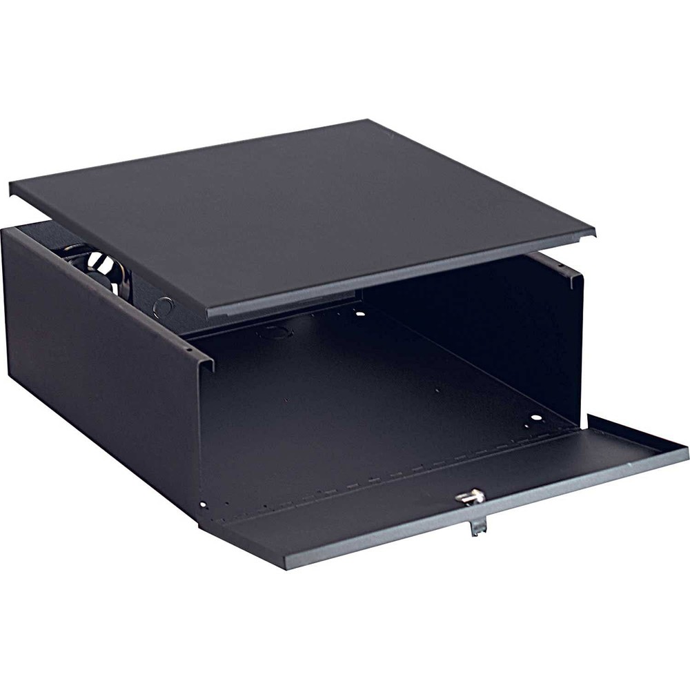 VMP DVR-LB1 DVR Lockbox with Fan (Black)