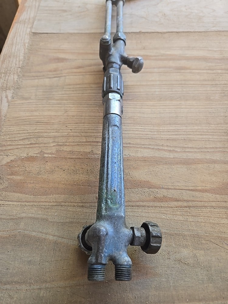 Vintage Meco WeldMaster cutting Torch Angled