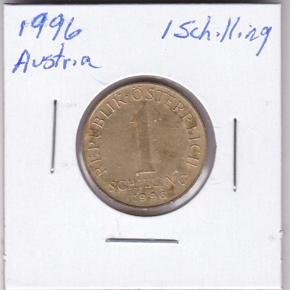 1996 Austria 1 Schilling