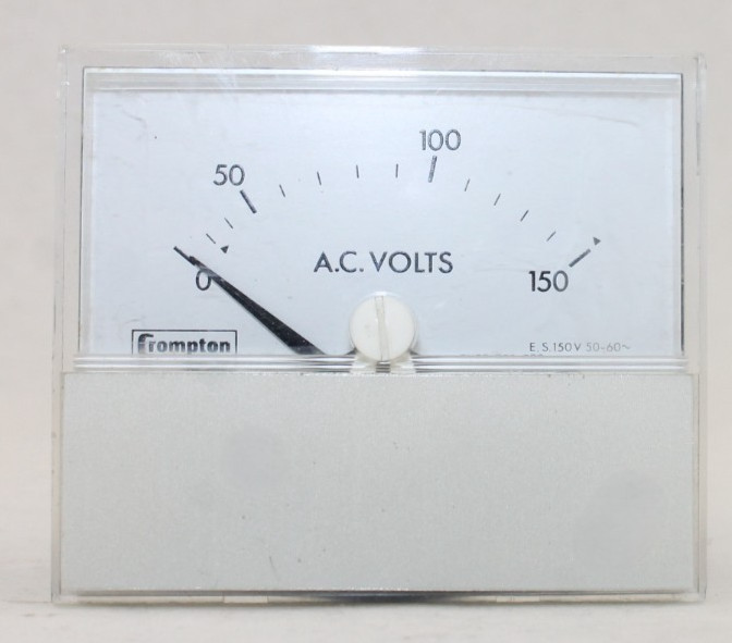 Crompton 223-02 -VA-PZPZ Panel Meter