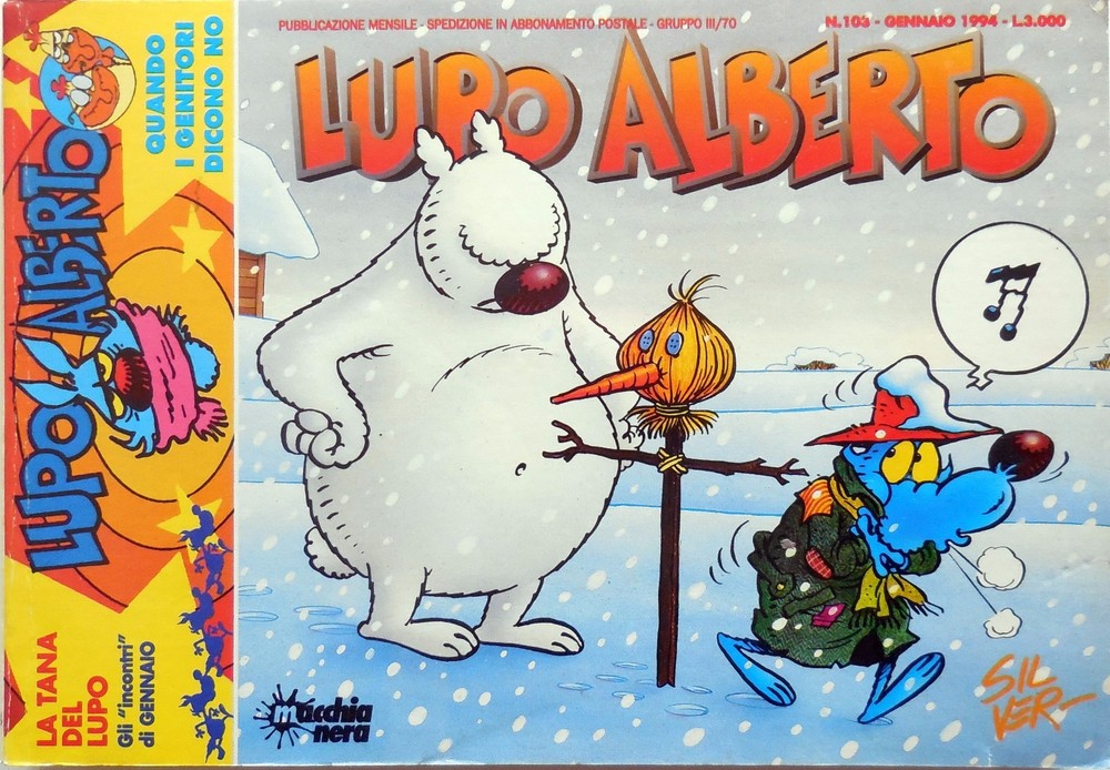 SILVER ACME LUPO ALBERTO N.103 1994