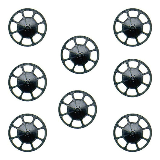 NEW Kadee Modern Brake Wheel Black (8) : HO Scale