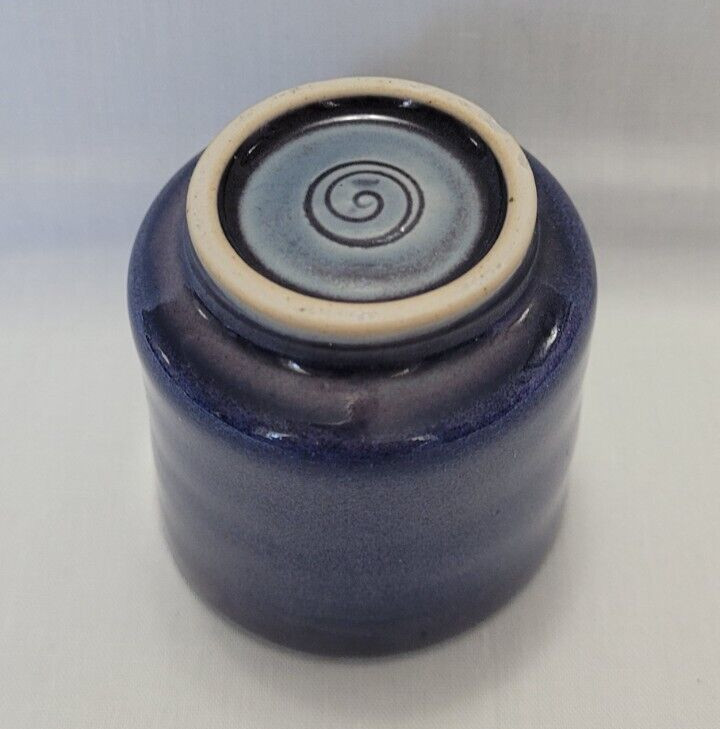 Purple Ceramic Toothpick Holder