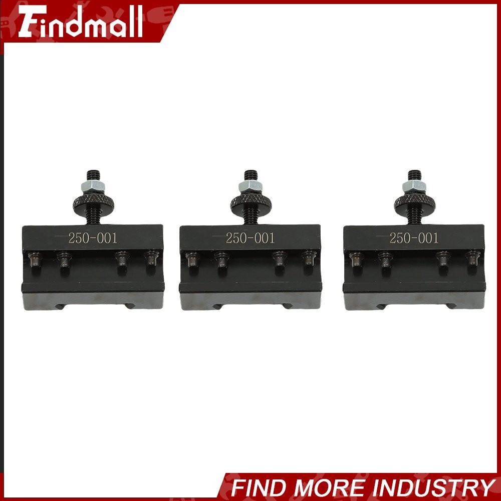 3Pc OXA #1 250-001 Quick Change Turning Facing Tool Post Holder For CNC