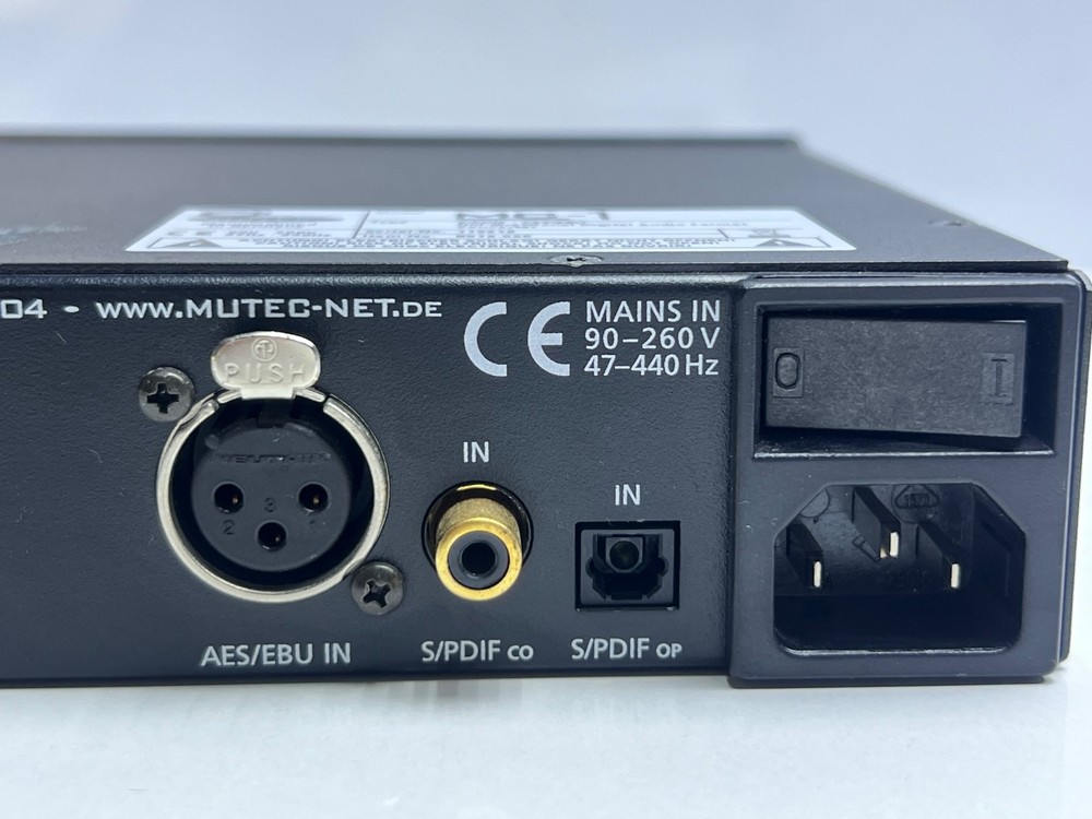 Mutec MC-1 S/PDIF-AES/EBU DIgital Audio Format Converter
