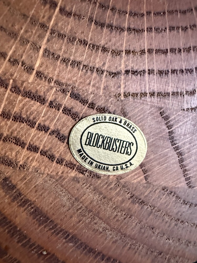 Vintage Blockbusters Wisecracker - Nutcracker Oak & Brass w/Box w/Instructions