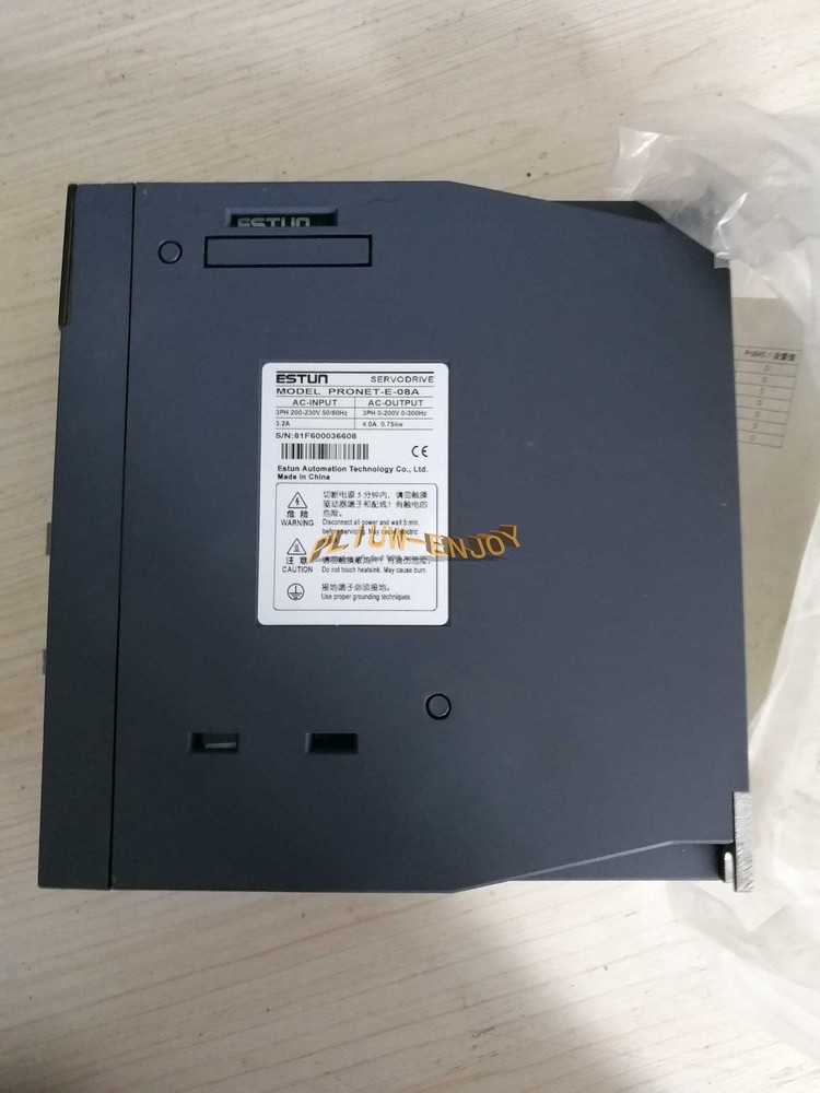 1PCS NEW ESTUN Servo Drive PRONET-E-08A 750W