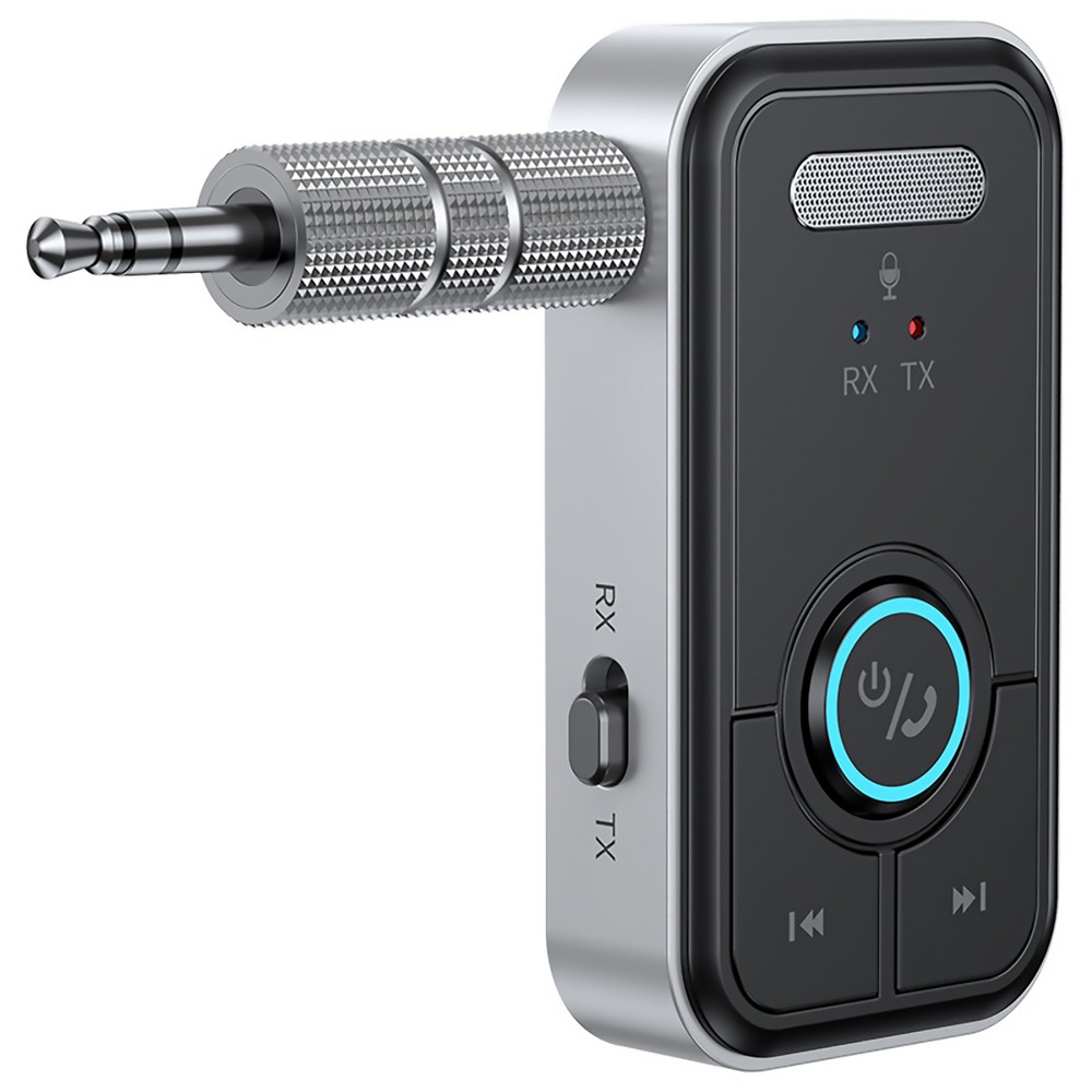 USB Wireless Bluetooth 5.3 Transmitter Receiver 3.5mm 2in1 Audio Adapter Aux Car