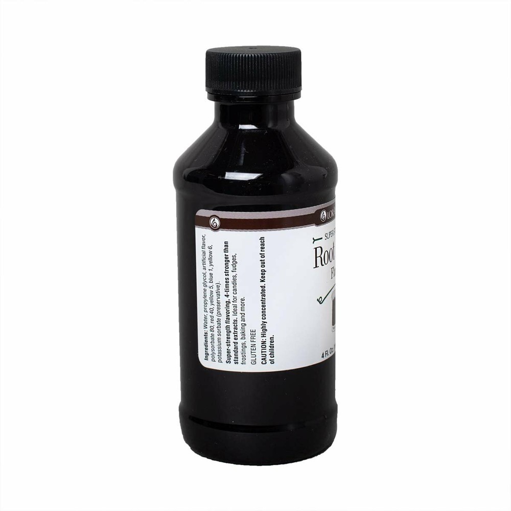 LorAnn Super Strength Root Beer Flavor, 4 ounce bottle