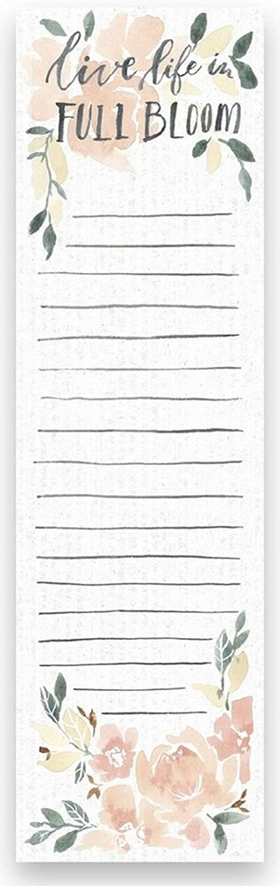 Primitives By Kathy Full Bloom Magnetic List Notepad ~ Sticky Note ~ 60 p