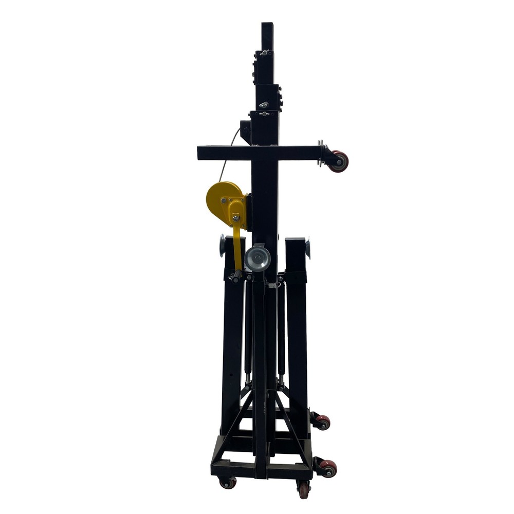 2Pcs 19Ft Stage Lighting Lifting Adjustable Height Iron Crank Stand w/ Outrigger