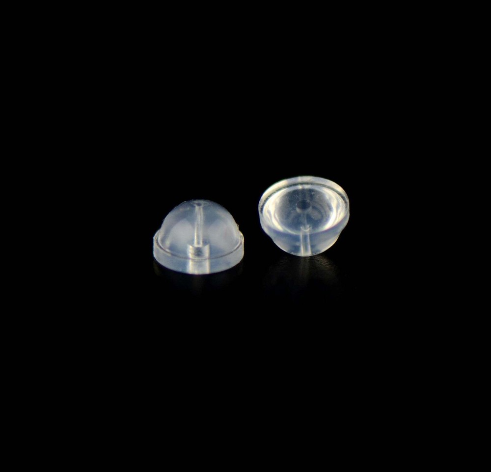 Jelly Silicon Back Earring by 6 Pairs!!!