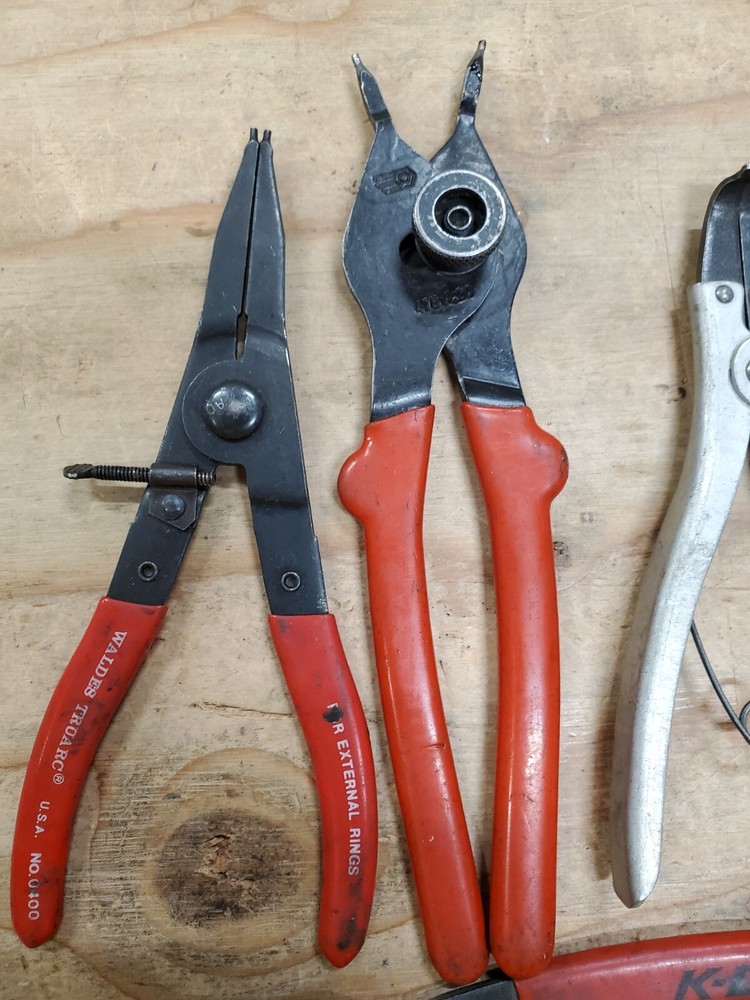 5-PIECE RETAINING/SNAP RING PLIERS SET